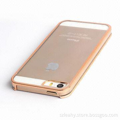 Transparent Plastic Phone Case, Suitable for iPhone 5S